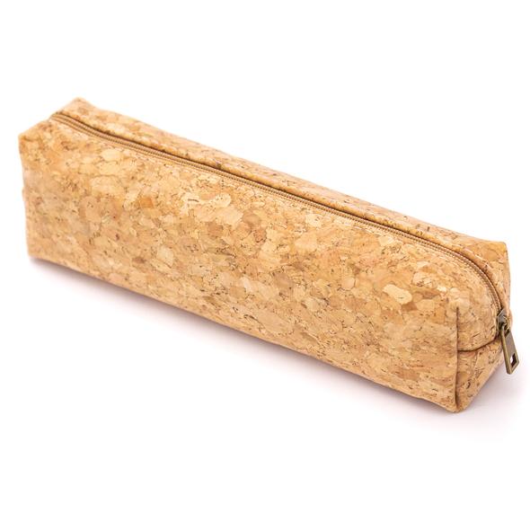 Printed Natural Cork Make-Up Bag - Multiple patterns