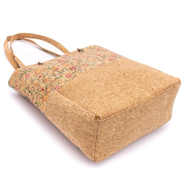 Gorgeous Printed Vegan Cork Tote Bag - 3 patterns to choose from