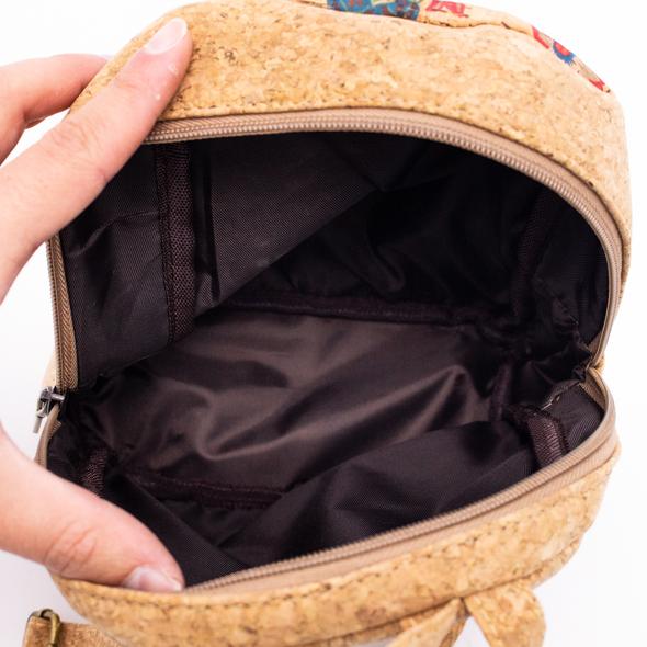 Eco-Friendly Vegan Cork Mini Backpack